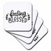 image of set of 4 Ceramic Tile Coasters