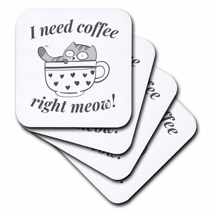 image of set of 4 Coasters - Soft