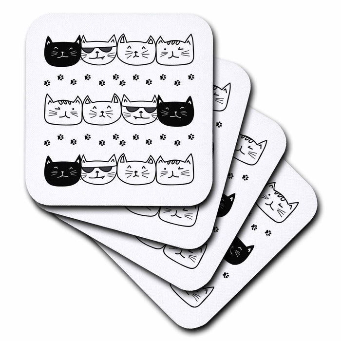 image of set of 8 Coasters - Soft