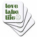 image of set of 8 Ceramic Tile Coasters