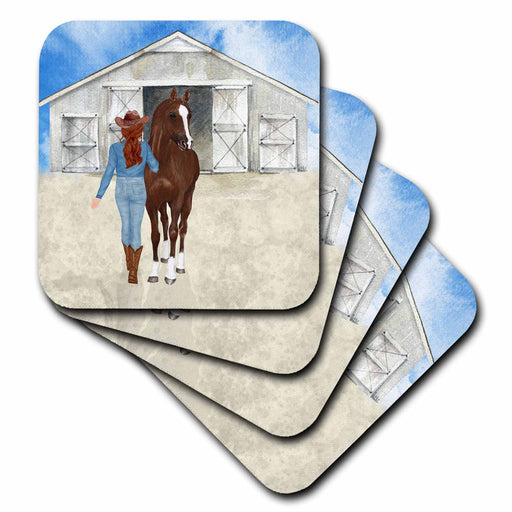 image of set of 4 Coasters - Soft