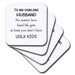 image of set of 8 Ceramic Tile Coasters