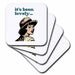 image of set of 8 Ceramic Tile Coasters