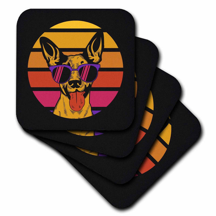 image of set of 4 Coasters - Soft