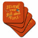 image of set of 4 Ceramic Tile Coasters