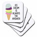 image of set of 4 Coasters - Soft