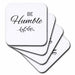 image of set of 8 Ceramic Tile Coasters