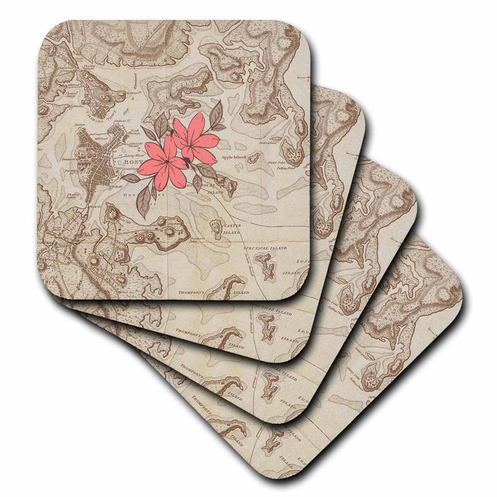 image of set of 8 Coasters - Soft