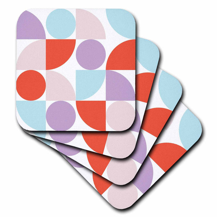 image of set of 4 Ceramic Tile Coasters