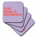 image of set of 4 Coasters - Soft