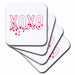 image of set of 4 Coasters - Soft