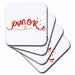 image of set of 4 Coasters - Soft