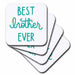 image of set of 8 Ceramic Tile Coasters