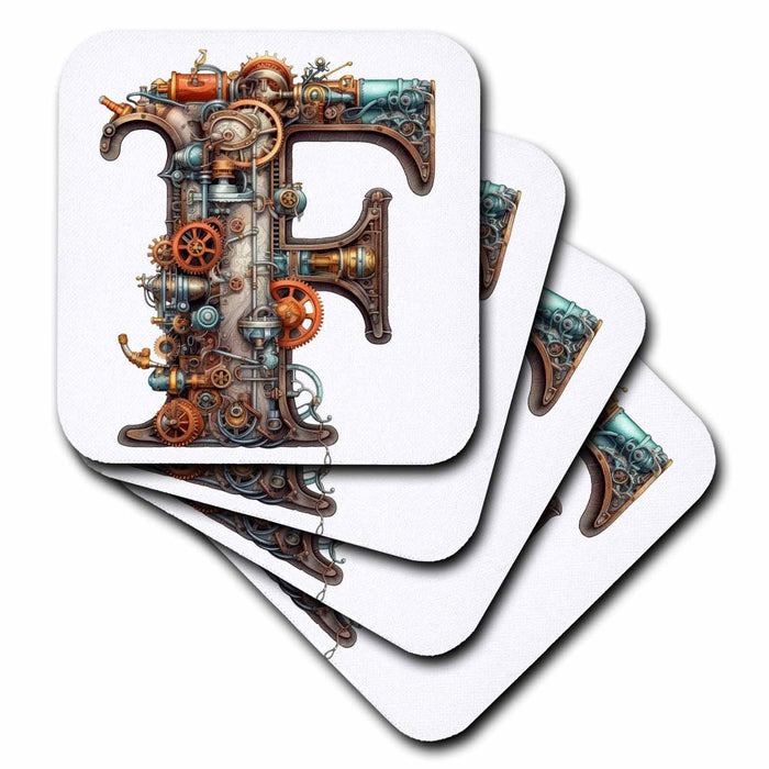 image of set of 8 Ceramic Tile Coasters