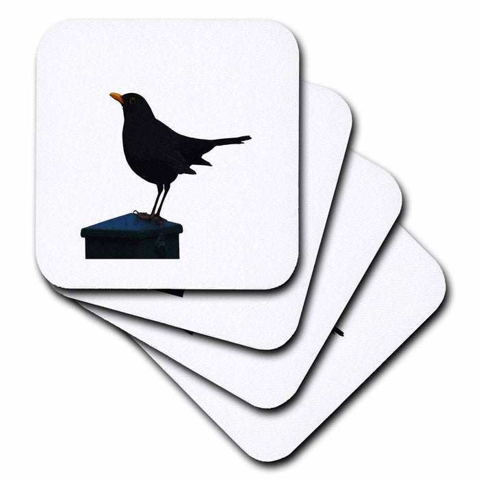 image of set of 4 Ceramic Tile Coasters