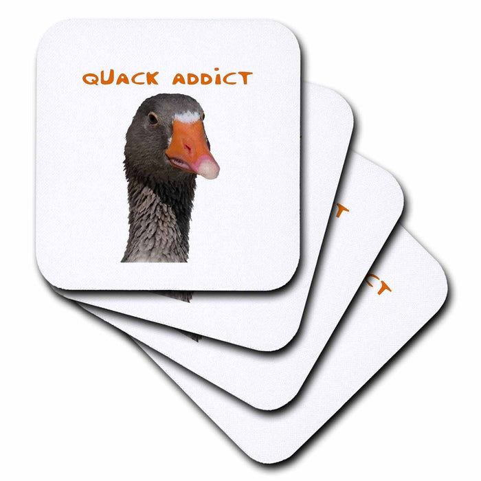 image of set of 4 Ceramic Tile Coasters