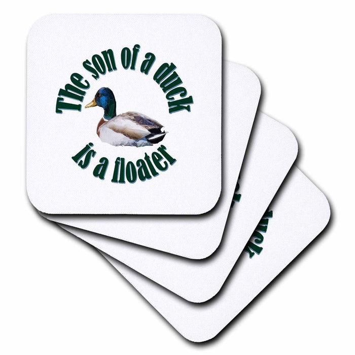 image of set of 4 Ceramic Tile Coasters