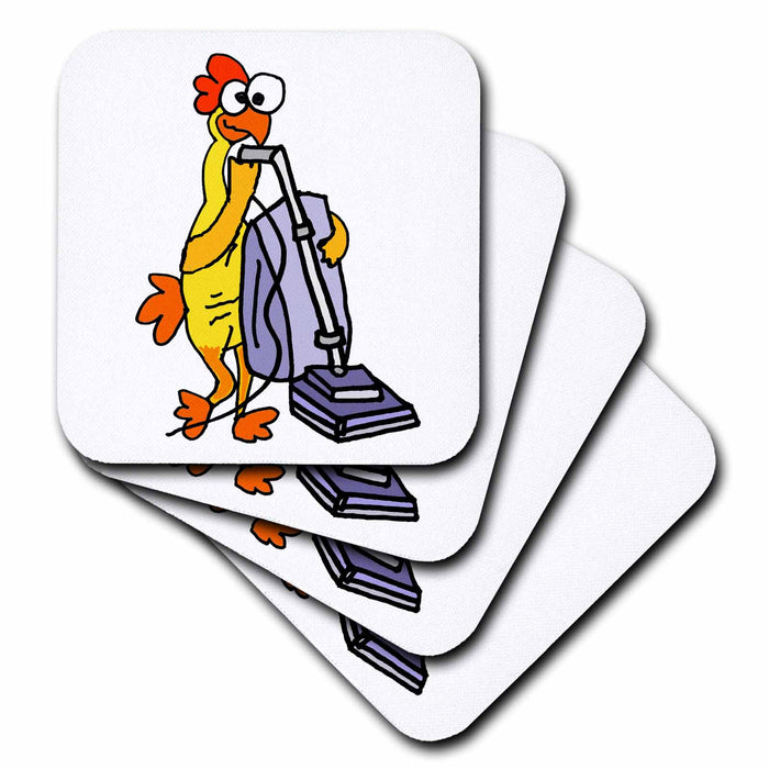 image of set of 4 Ceramic Tile Coasters