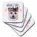 image of set of 8 Ceramic Tile Coasters