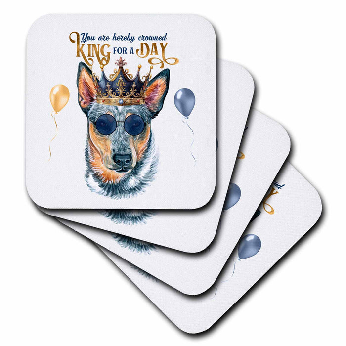 image of set of 8 Ceramic Tile Coasters