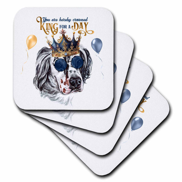 image of set of 8 Ceramic Tile Coasters