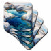 image of set of 8 Ceramic Tile Coasters