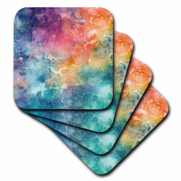 image of set of 8 Ceramic Tile Coasters