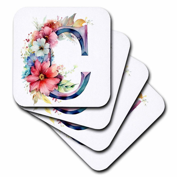 image of set of 8 Ceramic Tile Coasters