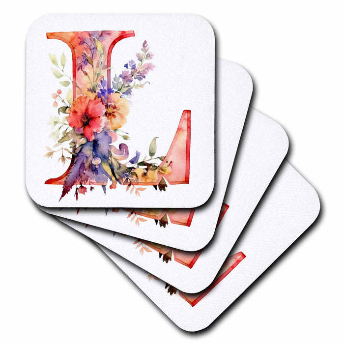 image of set of 4 Ceramic Tile Coasters