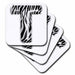 image of set of 8 Ceramic Tile Coasters