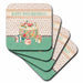 image of set of 4 Coasters - Soft