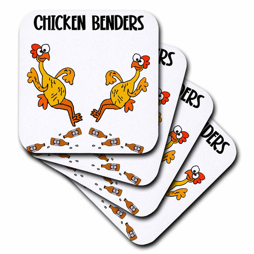 image of set of 4 Coasters - Soft