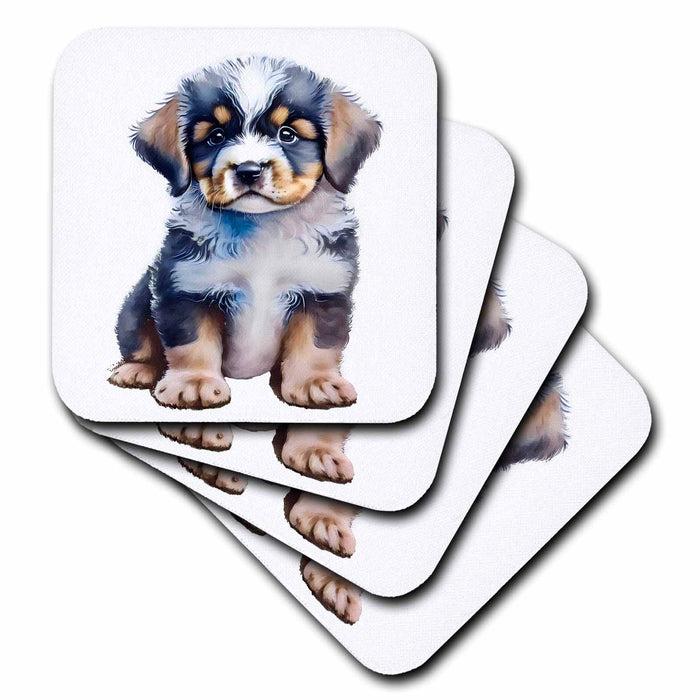 image of set of 8 Ceramic Tile Coasters