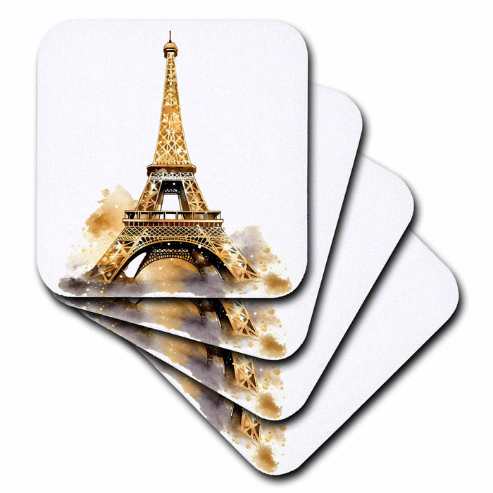 image of set of 8 Ceramic Tile Coasters