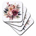 image of set of 4 Ceramic Tile Coasters