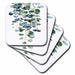 image of set of 4 Ceramic Tile Coasters