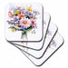 image of set of 8 Ceramic Tile Coasters