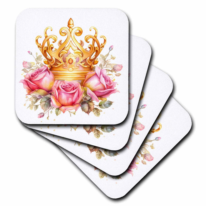 image of set of 8 Ceramic Tile Coasters