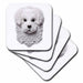 image of set of 8 Ceramic Tile Coasters