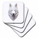 image of set of 8 Ceramic Tile Coasters