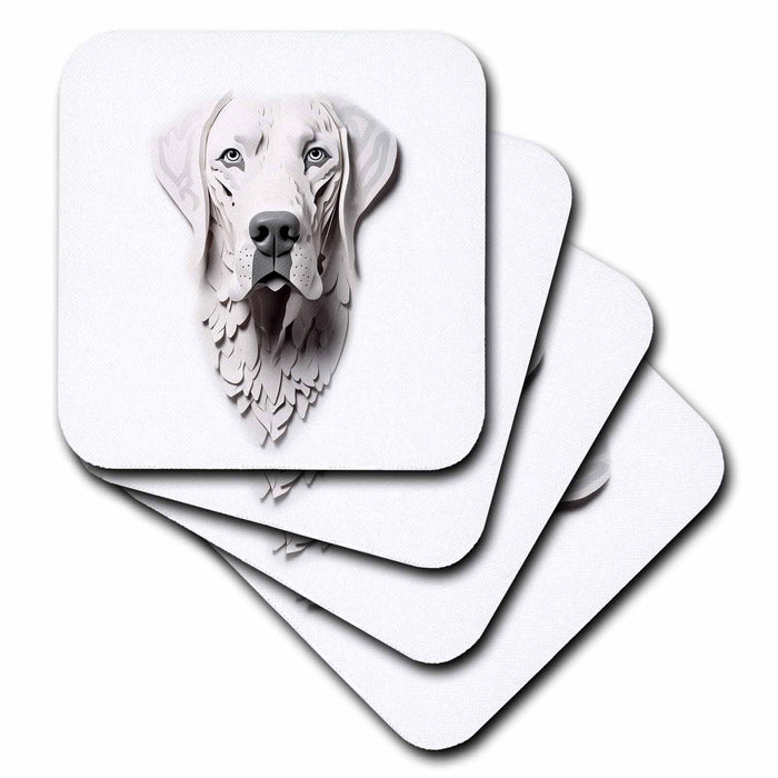 image of set of 8 Ceramic Tile Coasters