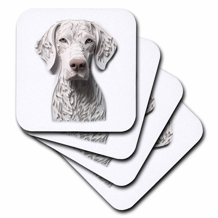 image of set of 4 Ceramic Tile Coasters