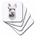 image of set of 8 Ceramic Tile Coasters