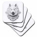 image of set of 4 Coasters - Soft