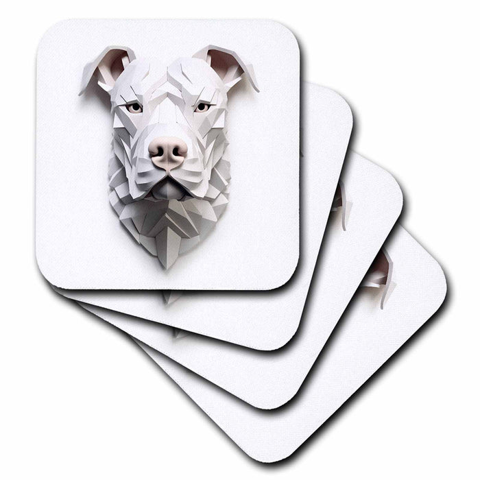 image of set of 4 Ceramic Tile Coasters