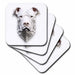 image of set of 4 Ceramic Tile Coasters