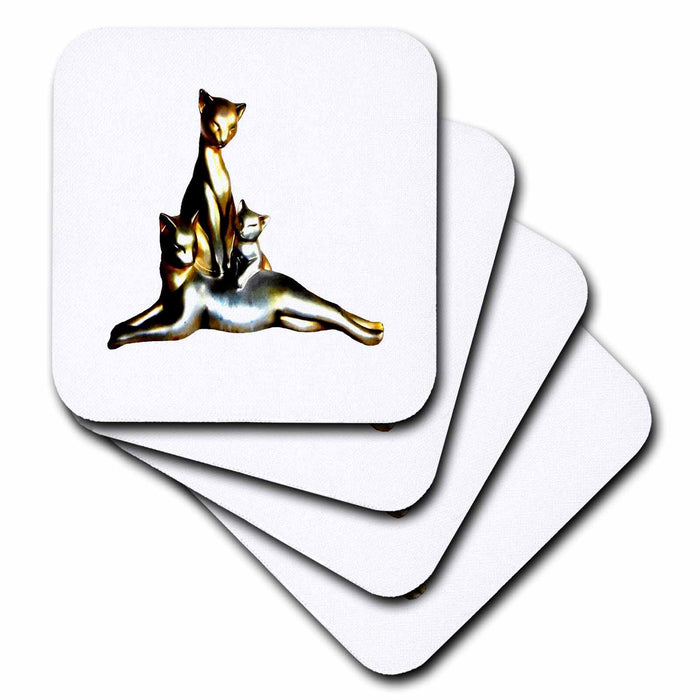 image of set of 8 Ceramic Tile Coasters