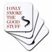 image of set of 4 Ceramic Tile Coasters