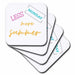 image of set of 4 Coasters - Soft