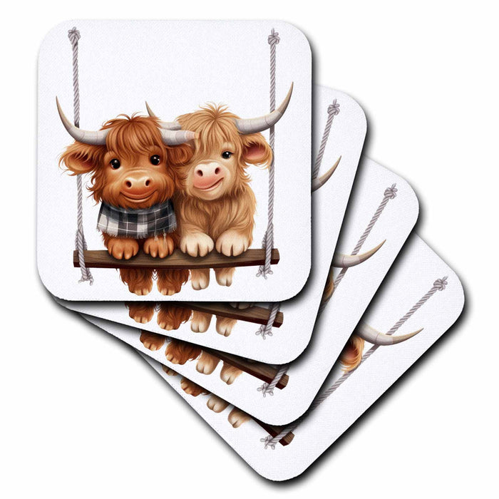 image of set of 4 Coasters - Soft